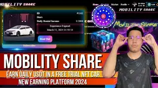 Mobility Share - Get FREE NFT Car & Earn USDT Daily | Win up to 30x Bonus | New Earning Site 2024