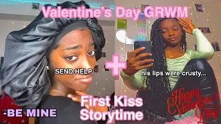 VALENTINES Day GRWM + My First Kiss Storytime