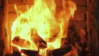 Book Lover Reading Time for Calm Mind - Warm Cabin Fireplace Ambience with Piano Sounds