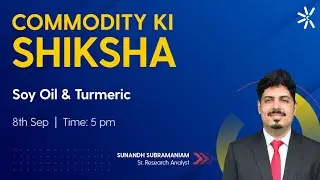 Trading in Soy oil & Turmeric