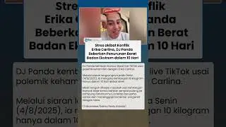 Stres Akibat Konflik Erika Carlina, DJ Panda Ungkap Berat Badan Anjlok Drastis dalam 10 Hari