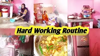 Hard Working Routine Muskan Family Vlog