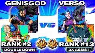 2XKO ▰ GenisGod (#2) 🌪🍄 Yasuo/Teemo vs Verso (#13) 🐺🚀 Warwick/Jinx ▰ High Level Gameplay