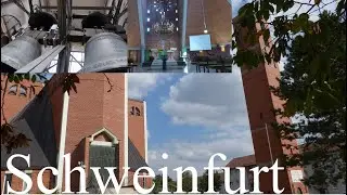 Schweinfurt (SW) Glocken der evang.-luth. Auferstehungskirche (Turmaufnahme)