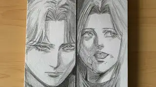 Drawing Johan & Anna Liebert | Monster