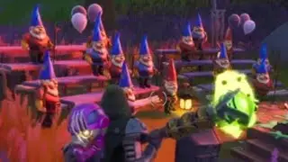 Fortnite - The Gnome Talk Secret Challenge #fortnite