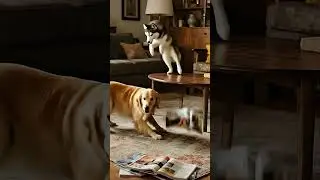 Unfiltered Chaos: Starring a Husky, a Golden, and a Shiba.