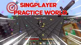 BEST SINGLEPLAYER BOT PVP PRACTICE FOR MINECRAFT