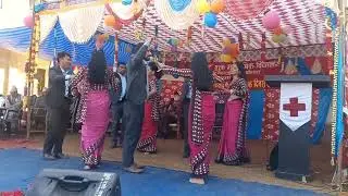 Teachers' dance of Shree Shaheed Shukra Secondary School in Annual Day 