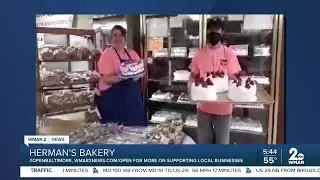 Herman's Bakery in Dundalk says 