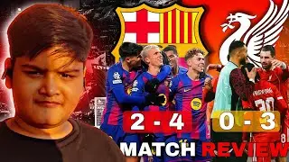 Barcelona vs Slavia Praha 4-2 | Liverpool vs Marsille 3-0 | Full match review | AJR 4910