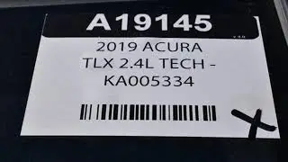 New 2019 Acura TLX Elmhurst IL Chicago, IL #A19403