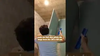 Comment coller du placo avec du map