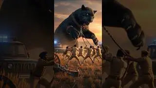 चुड़ैल के चंगुल से भागी बिल्ली। #cat #witch #ai #shortsfeed #ytshorts