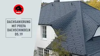 PREFA Dachsanierung mit Dachschindeln DS.19 in Ellwangen, Deutschland