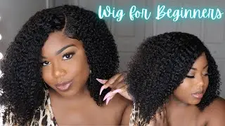 The Perfect Kinky Curly Wig for Beginners | Eayon 5x5 Closure Wig