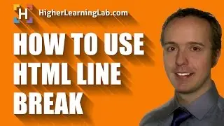 HTML Line Breaks br / - Create And Use Line Breaks