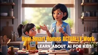 How AI Helps Power Smart Homes? | Learn About AI for Kids!