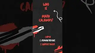 who is mark calaway? Guess WWE wrestlers real names.