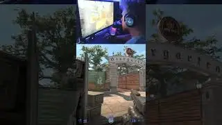 Holding Bomb Site A on Overpass - Counter-Strike 2💀🔫