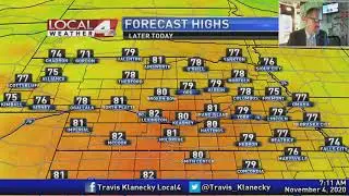 November 4, 2020 Morning Forecast