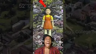 I Found Giant Squad game Doll on Google map and Google Earth #universalskt #googleearth #shortsfeed