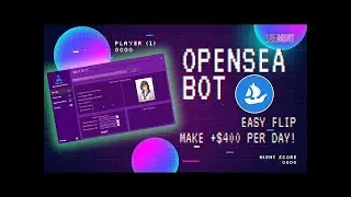 Opensea bot / Private NFT Tools / Bidding Bot & Sniper Tools for Opensea