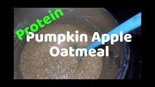 Pumpkin Apple Protein Oatmeal- Soft Food Diet