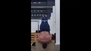 Bottom Full Range Of Motion Handstand Pushup Hold