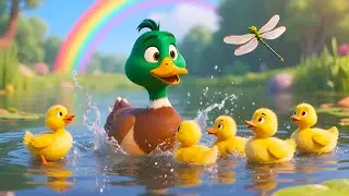 5 Little Ducks | Sing Along | Classic Rhymes