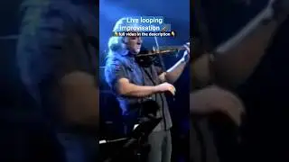 Live looping violin improvisation #shorts