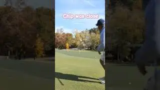 I love chipping when they go in lol. #blackbirdiegolf #northcarolina #golf #sedgefield #fyp
