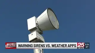 Warning Sirens VS. Weather Apps: Why your phone may have stayed silent