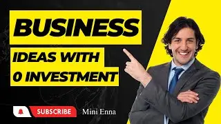 0 Investment Business Ideas | By Mini Enna | Vlog 18 |#MiniEnna