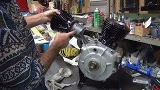 1965 panhead #125 74ci flh motor rebuild and bike repair harley by tatro machine