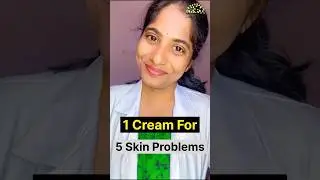 One Cream For Five Skin Problems✅#skincare #skincareroutine  #dermatologist #pharmacy #glowup