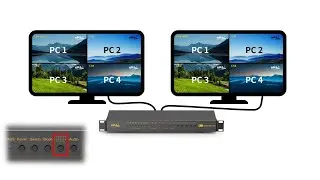 So cool! Switch without black screen eKL 8-port HDMI seamless switcher 812HA