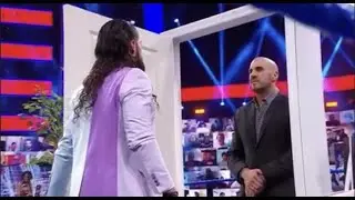 Cesaro Returns Attacks Seth Rollins!!! WWE SMACKDOWN!!!