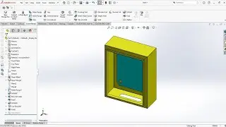 Custom Sheet Metal Box Design in SolidWorks | Industrial Product Design.