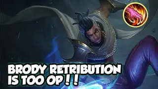 Brody Retribution Gameplay Is Absolutely Insane!! | MLBB Brody Gameplay
