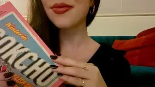 ASMR Books I'm Packing for a Trip (ft. My Puppy)
