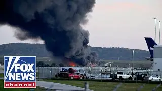 BREAKING: Plane loaded with fuel and 3 crew members onboard crashes in fiery tragedy