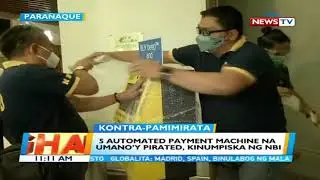 PIRATED AUTOMATED PAYMENT MACHINE (APM), CONFISCATED BY THE NBI