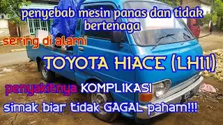 Setting mesin Totoya hiace LH11