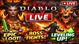 LIVE: Diablo IV &ndash; Epic Loot, Boss Fights & Leveling