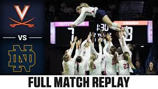 Virginia vs. Notre Dame Full Match Replay | 2025 ACC Volleyball