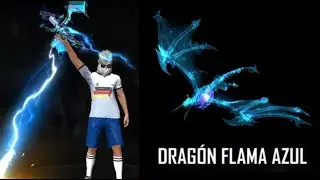 LA NUEVA ARMA LEGENDARIA DE FREE FIRE *AK 47 DRAG&Oacute;N FLAMA AZUL  que EVOLUCIONA!!!