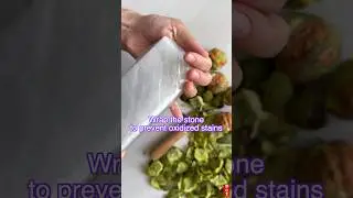 How to eat a fresh walnut like a pro 🔨