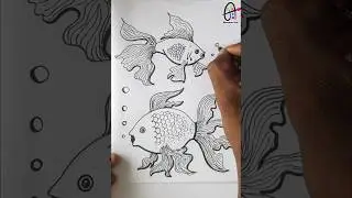 cute fish drawing ideas #fishdrawing #drawing #art #artviral #shortsfeed