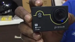Procus Rush 4k Action Camera Unboxing